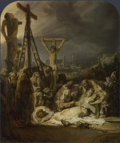 The Lamentation over the Dead Christ by Rembrandt van Rijn